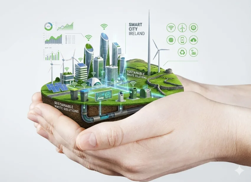 smart city technologies supporting sustainable urban waste solutions